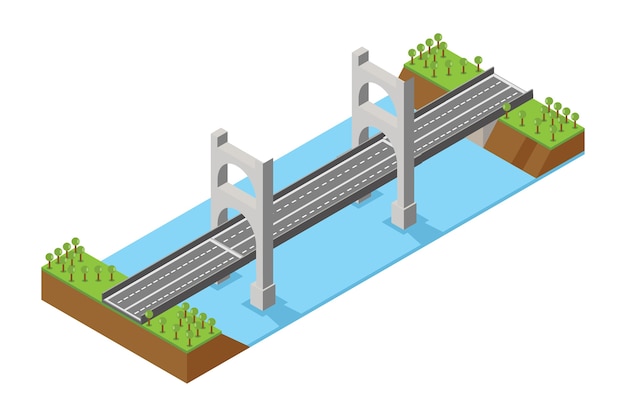 Vector isometric bridge