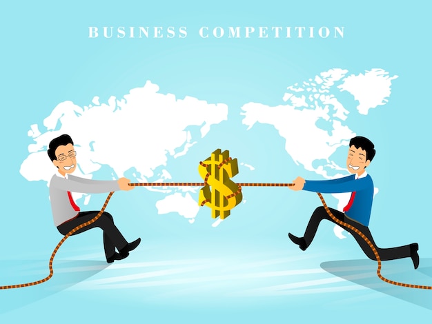   isometric  of business competition