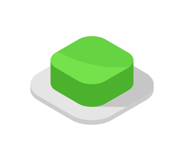 Isometric Button