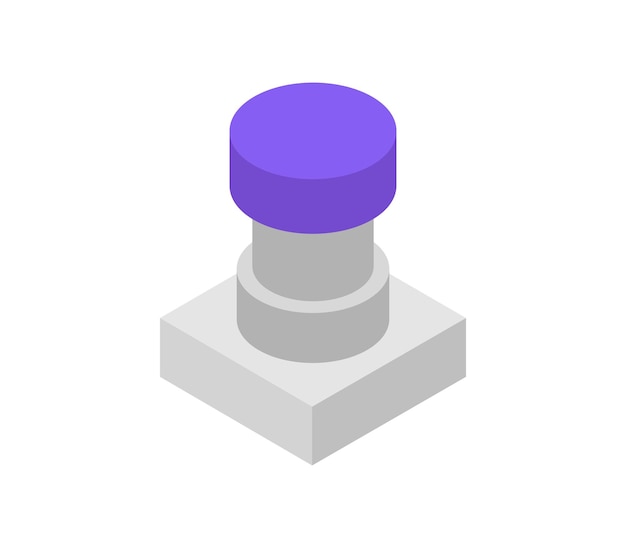 Isometric Button