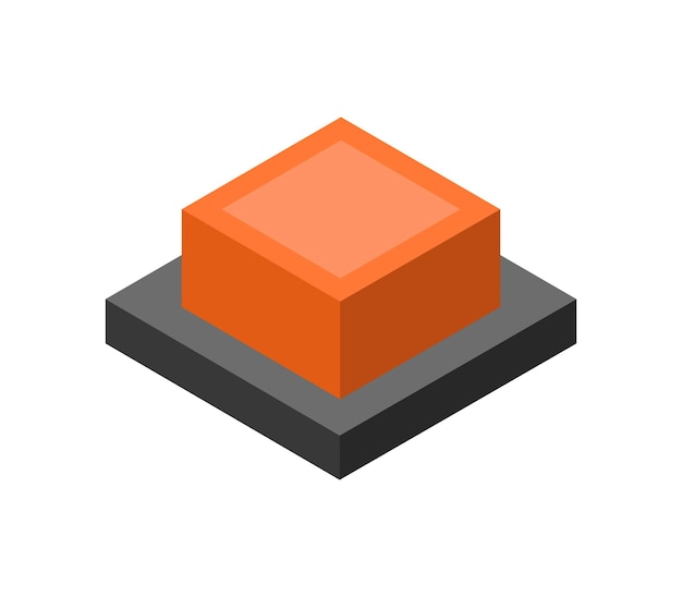 Isometric button