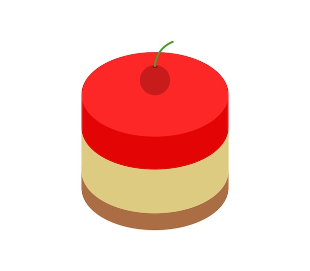 Isometric cake