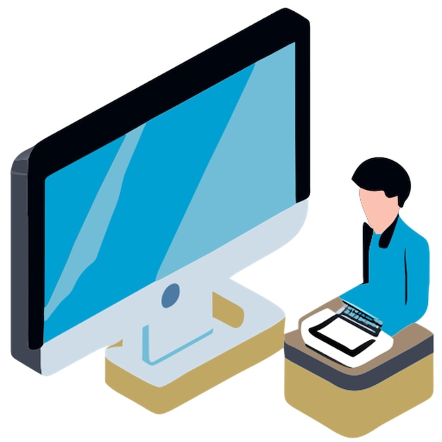 isometric chat icon