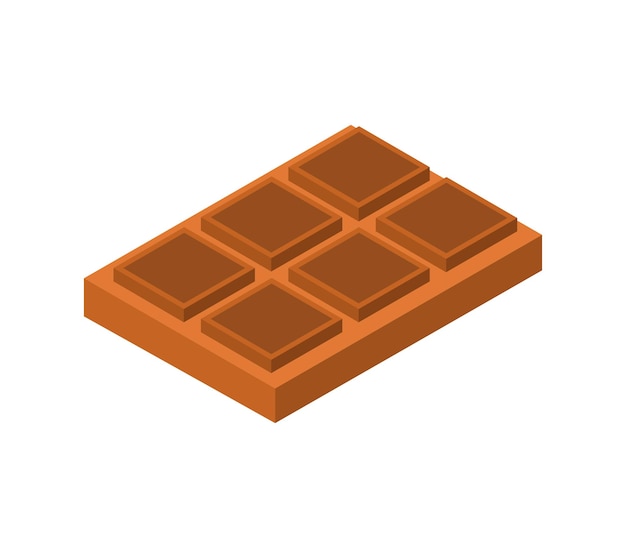 Isometric chocolate