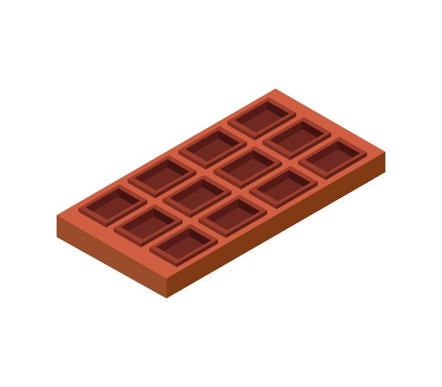 Isometric chocolate