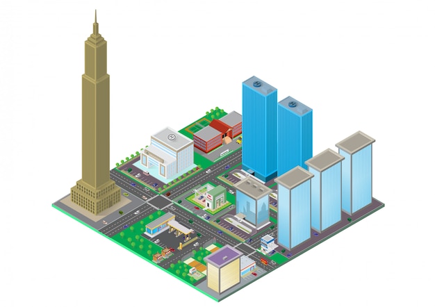 Isometric city