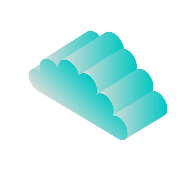 Vector isometric cloud