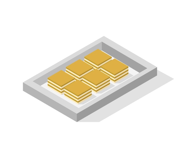 Isometric cookie