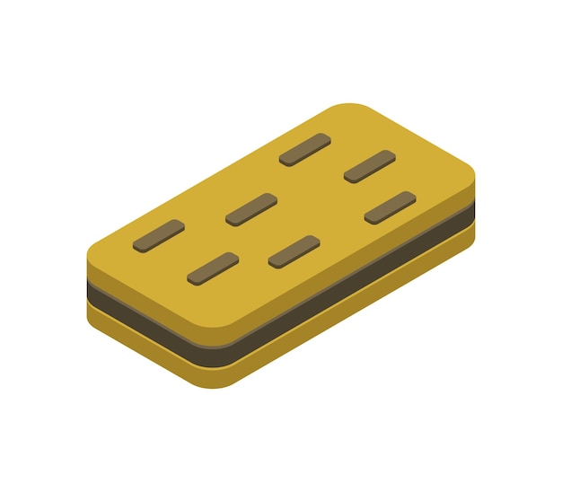 Isometric cookie