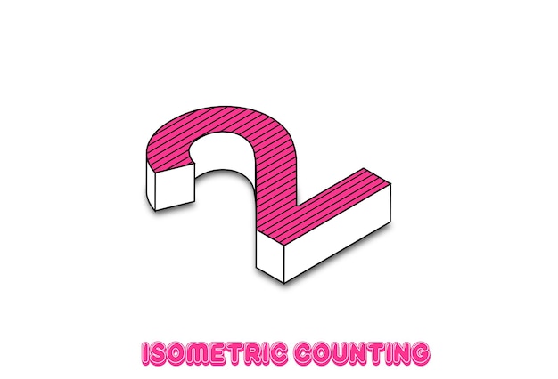 Vector isometric counting and letters