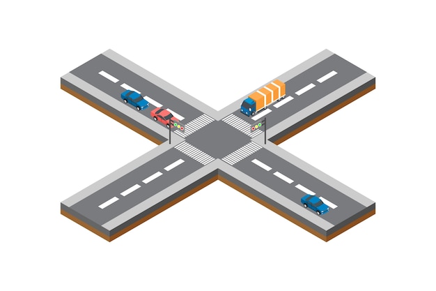 Isometric crossroads