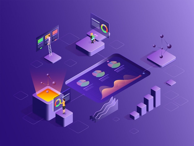 Vector isometric design