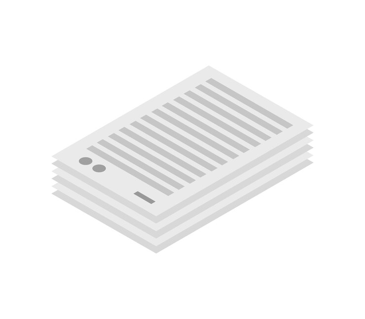 Vector isometric documents