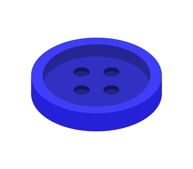 Isometric dress button