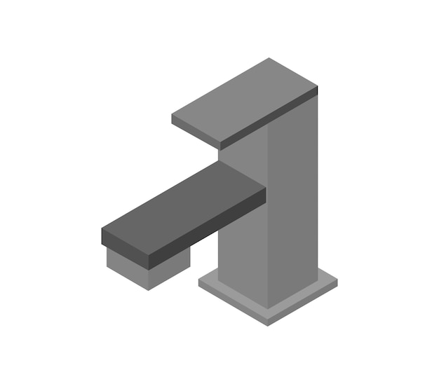 Isometric faucet