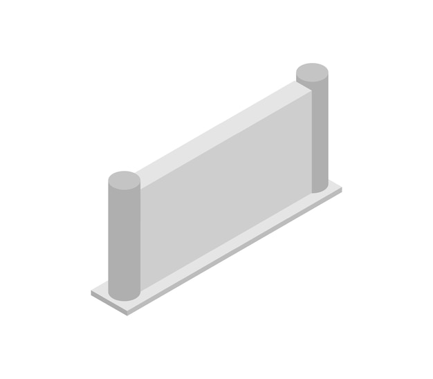 Isometric Fence