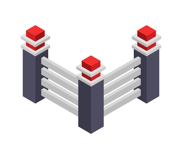 Isometric Fence