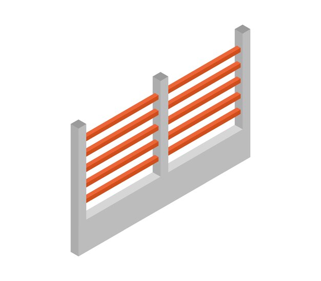 Isometric Fence