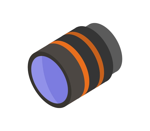 Isometric fix lens