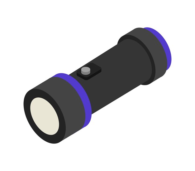 Isometric flashlight