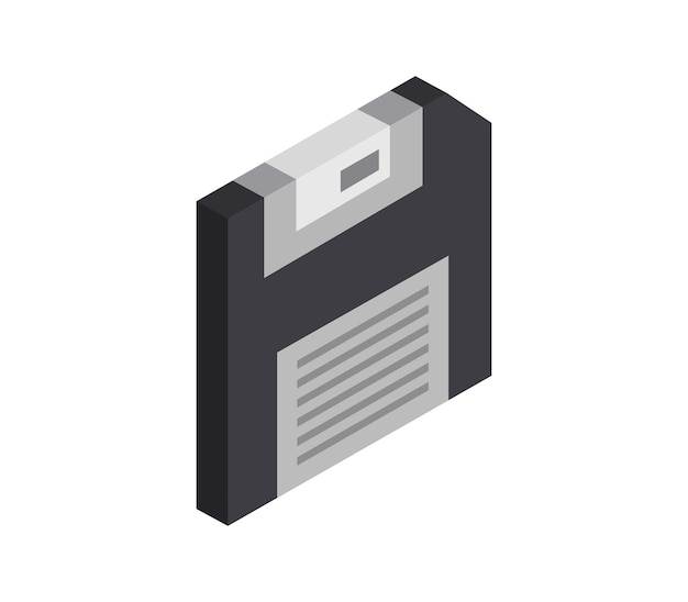Floppy disk isometrico