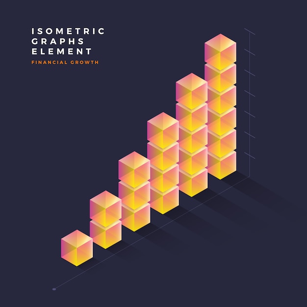 Isometric graph element