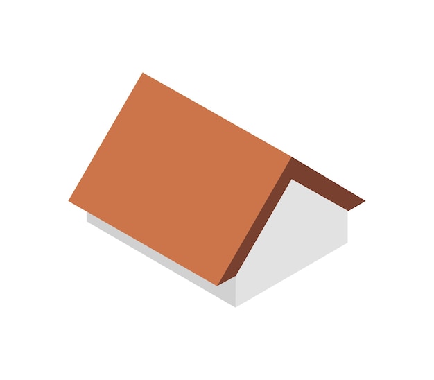 Isometric House Roof