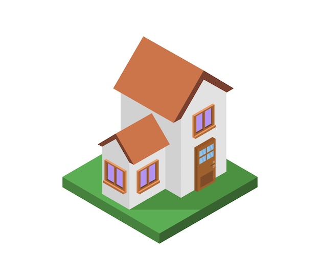 Isometric house