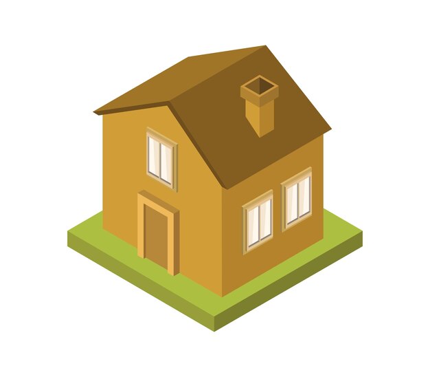 Isometric house