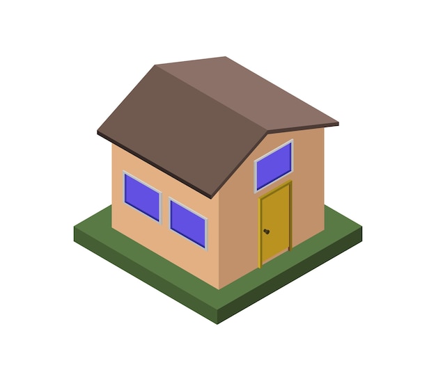 Isometric house