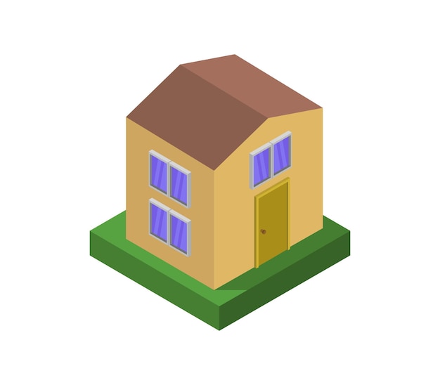 Isometric house