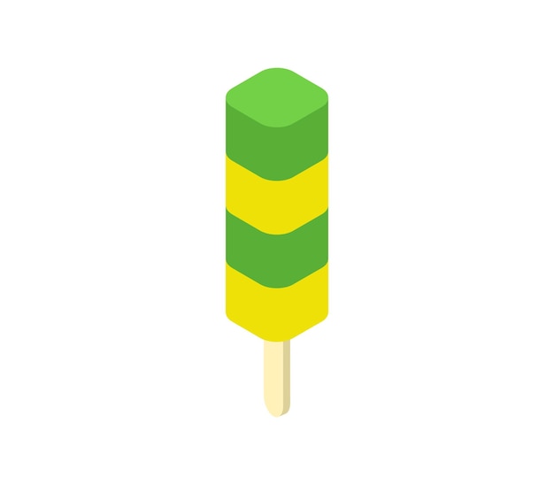 Isometric ice cream