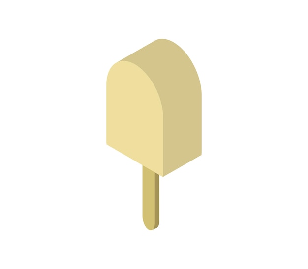 Isometric ice cream