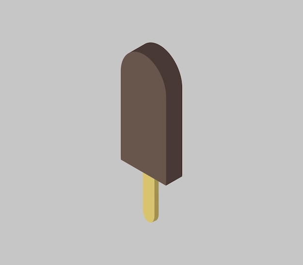 Isometric ice cream