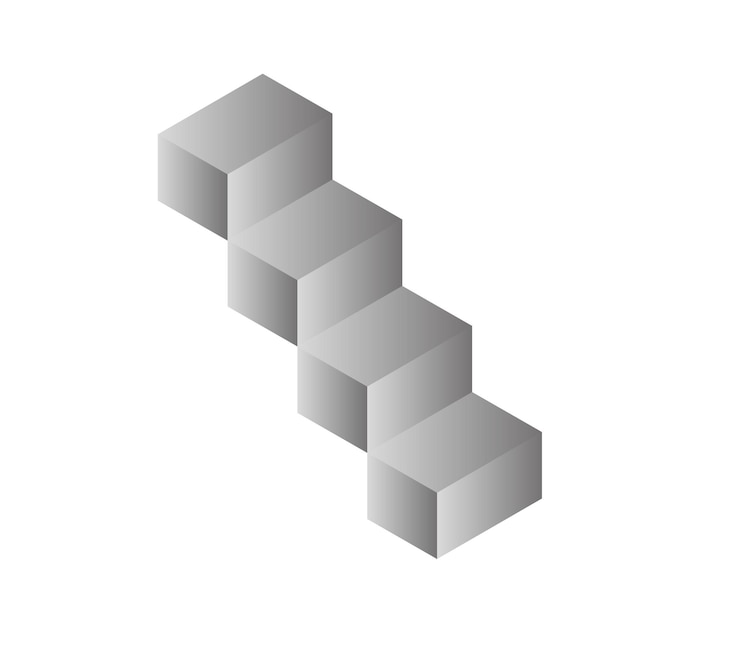 Vector isometric ladder
