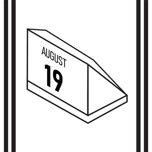 Premium Vector | Isometric line style calendar 2025 fully Editable