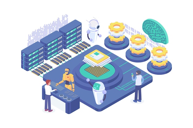 Isometric machine learning concept