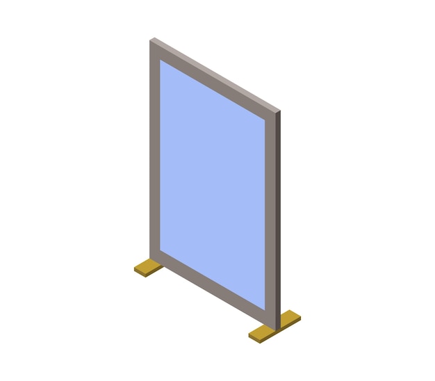 Isometric mirror