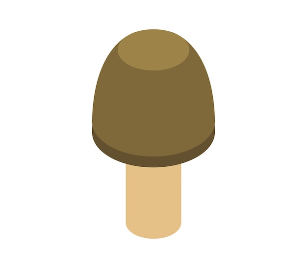 Isometric mushroom