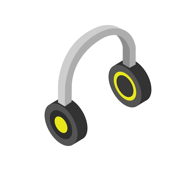 Isometric music headphones