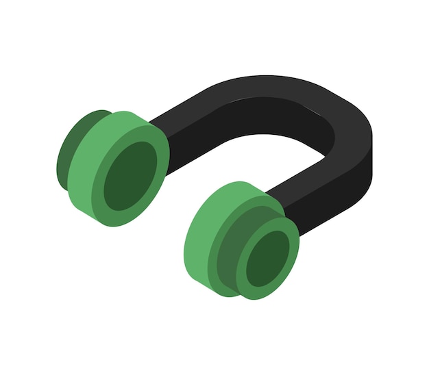 Isometric music headphones