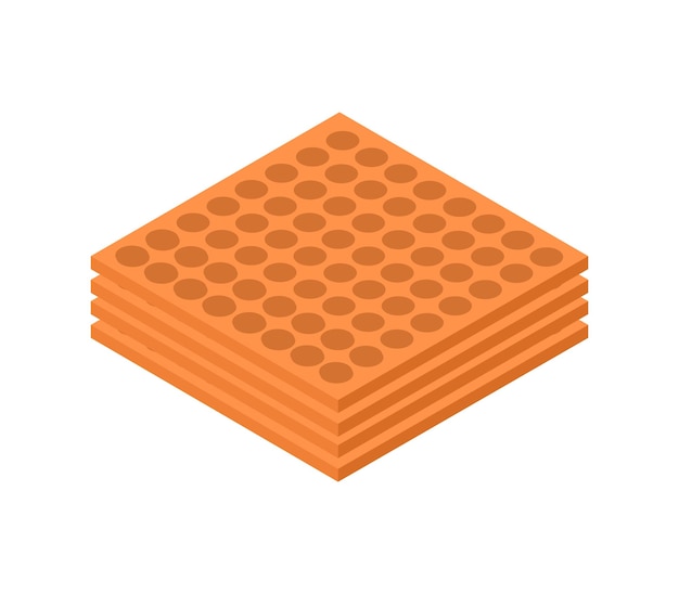 Isometric napkin