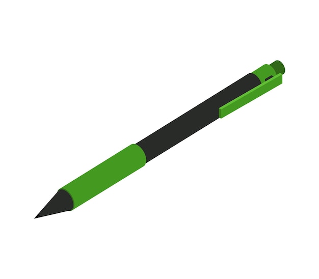 Вектор Изометрическая ручка