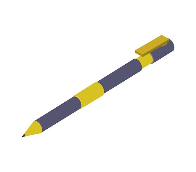 Isometric pen