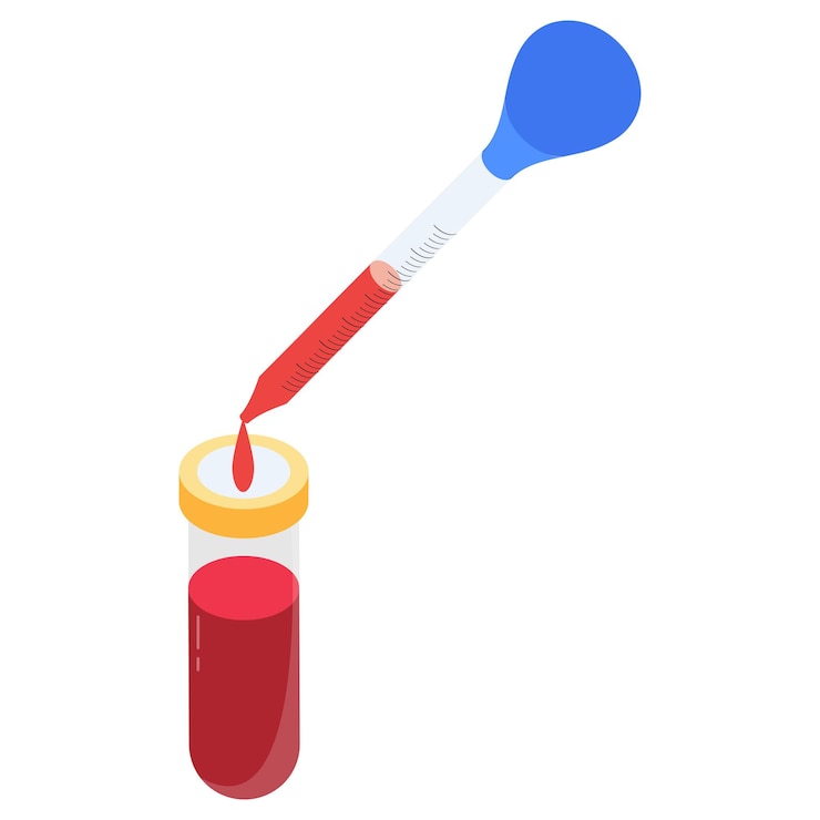 Vector isometric pipette