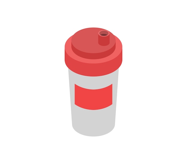 Isometric plastic shaker