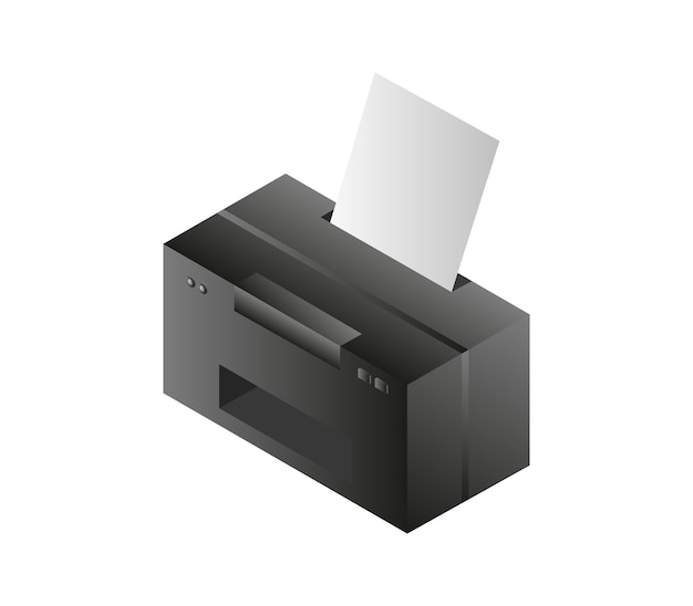 Vector isometric printer