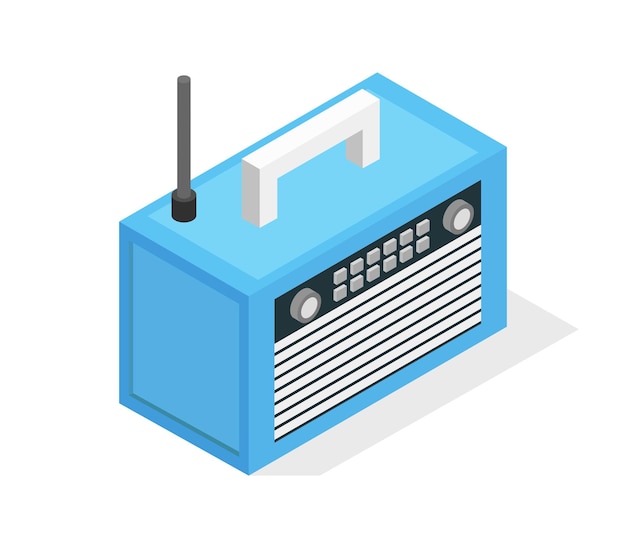 Isometric radio