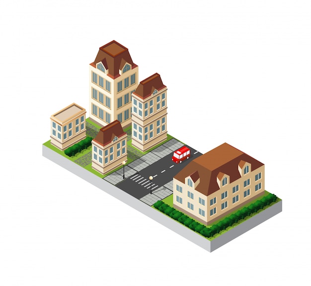 Isometric retro 3D