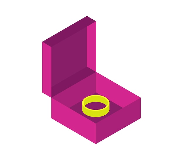 Vector isometric ring on box